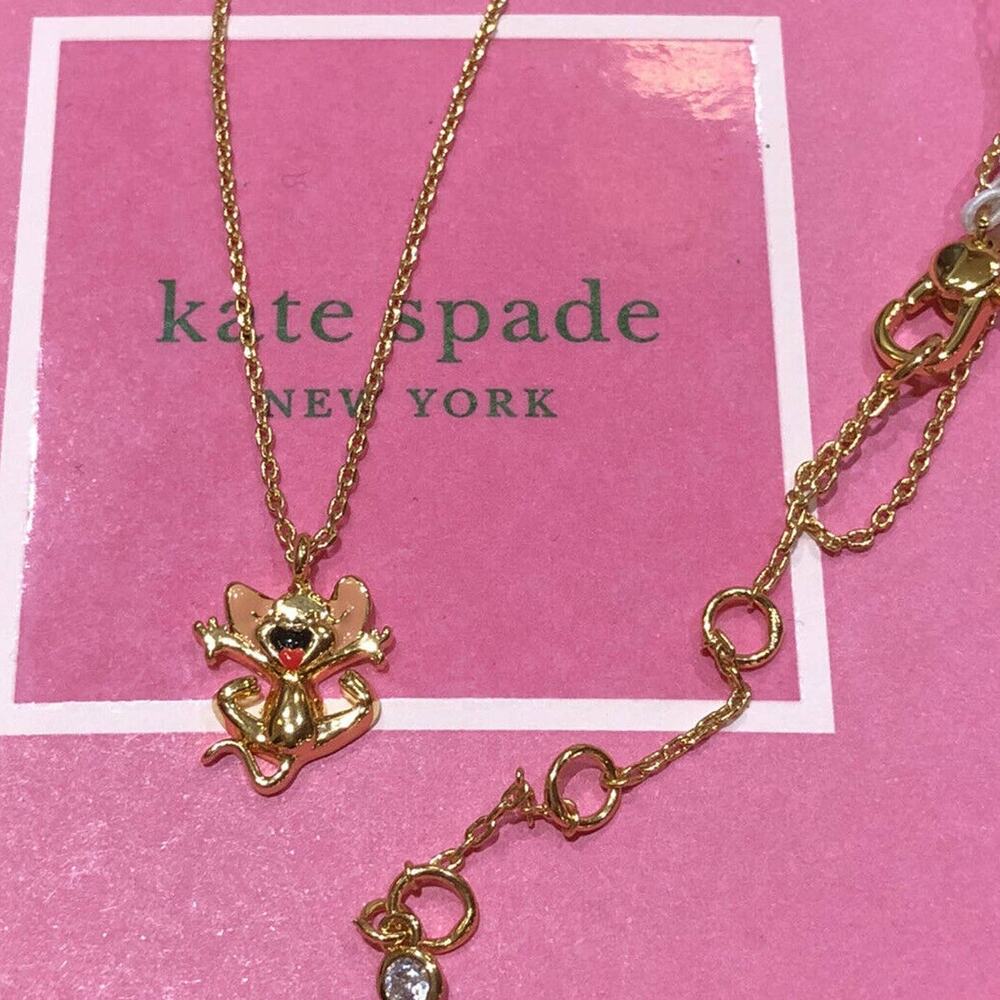 Kate Spade New York Tom & Jerry Mini Necklace